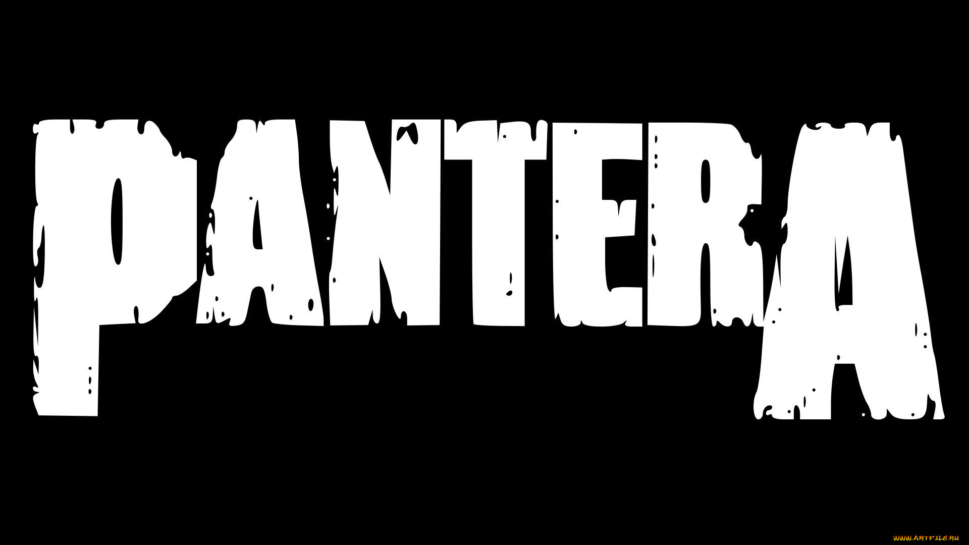 , pantera, groove, metal, white, band, black